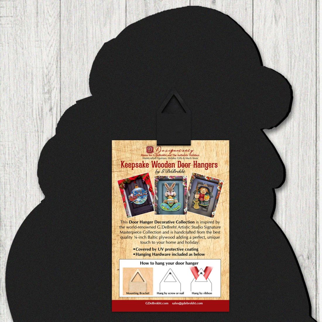 Brunhilda's Broom Halloween Door & Wall Decor