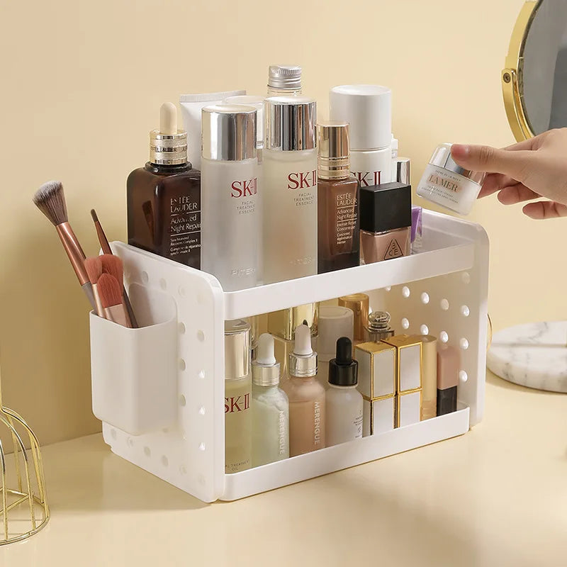 Desktop Pegboard Organizer with Pen Holder — 2 & 3 Tier