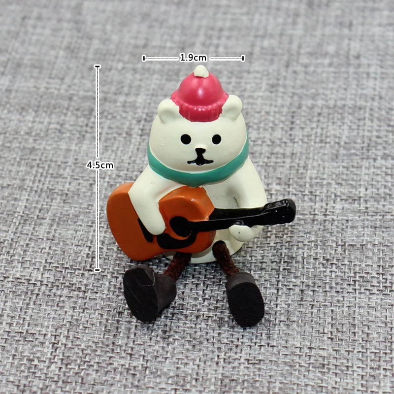 Christmas Miniature Figurines – Whimsical Resin Holiday Characters