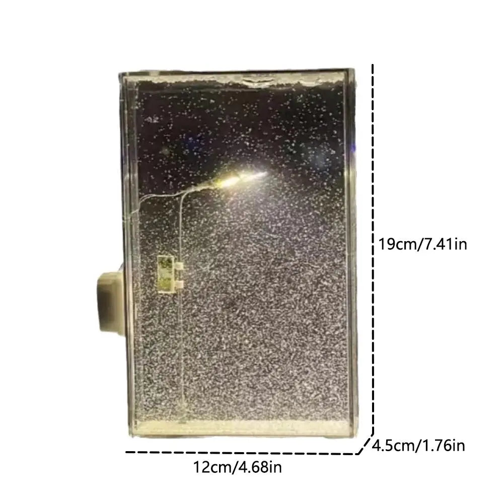 DIY Christmas Snow Night Light Kit — Build Your Own Snowy Street Scene