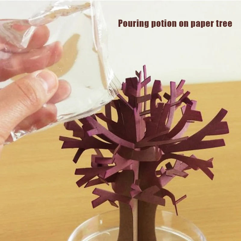 Magic Growing Crystal Christmas Tree — Fun Tabletop Science Gift