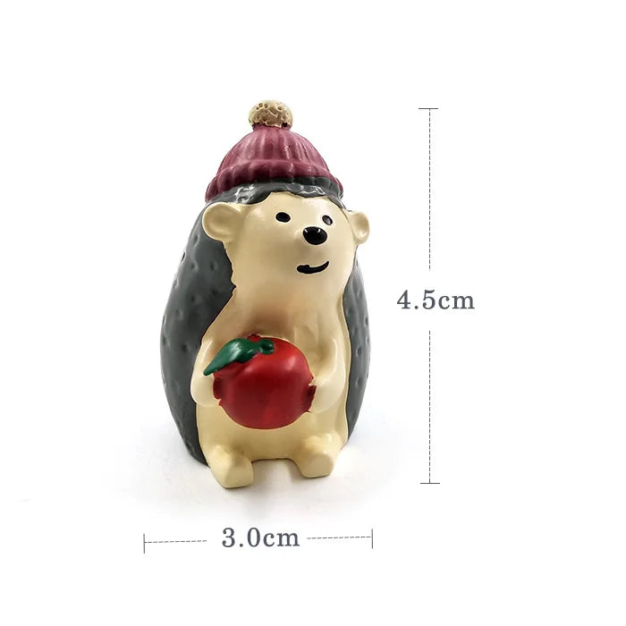 Christmas Miniature Figurines – Whimsical Resin Holiday Characters