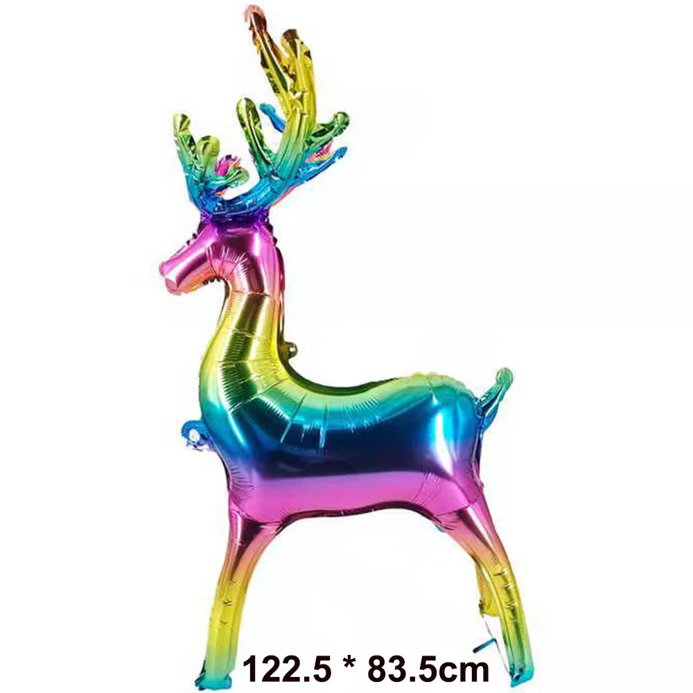 Christmas Standing Foil Balloons – Snowman, Reindeer, Santa & More