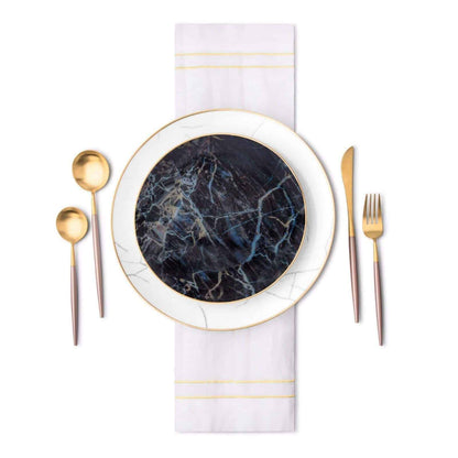 Carrara Marble 16 Piece Dinnerware Set