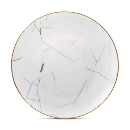 Carrara Marble 16 Piece Dinnerware Set