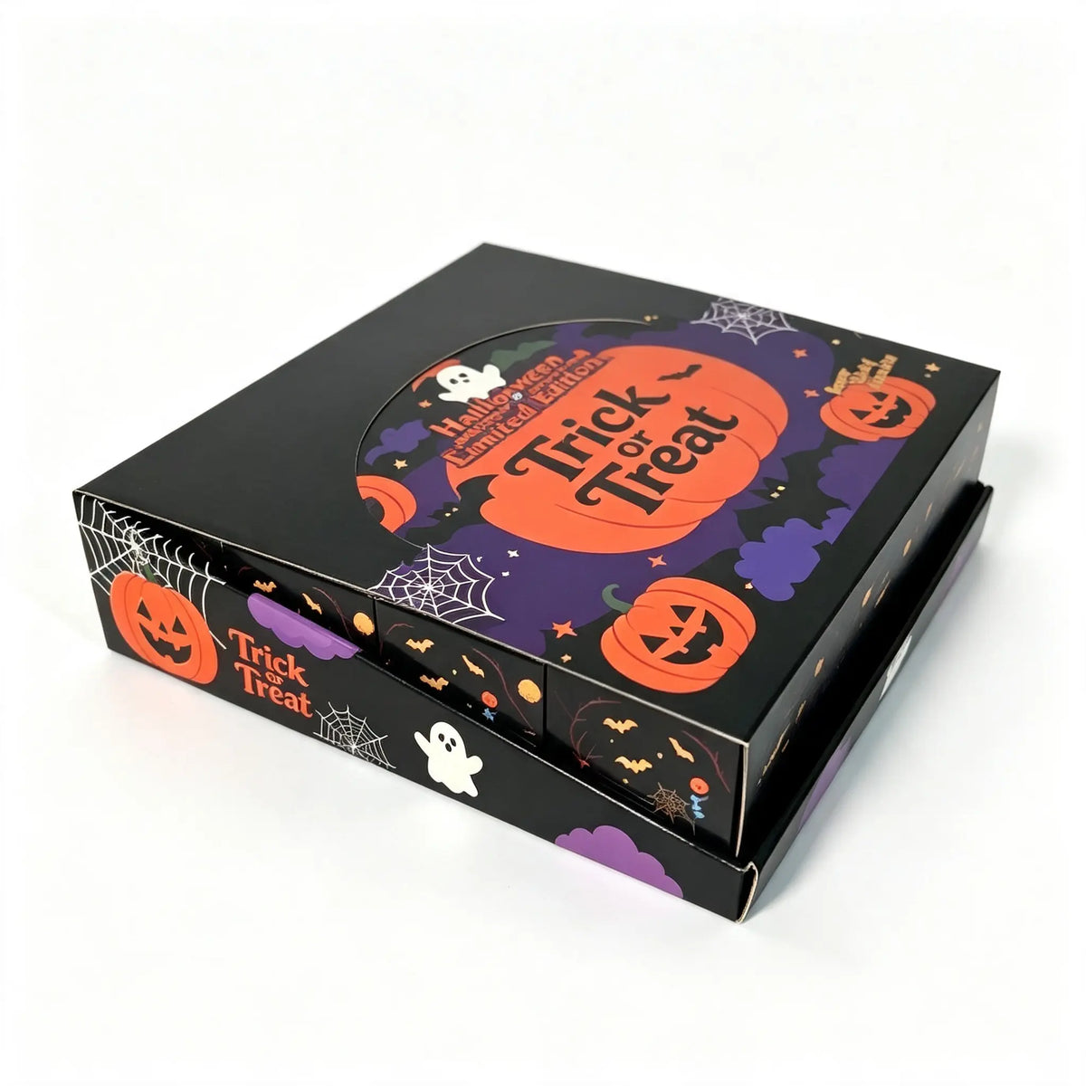 Unisex Halloween TPR Squishy Toy Set - Spooky Ghost/Demon, Bat & Pumpkin Designs, Slow-Rise Stress Relief Fidget Toys, Funny Party Favors & Trick-Or-Treat Bag Fillers