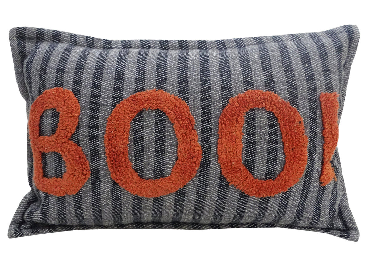 Halloween Throw Pillow BOO!