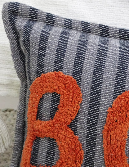 Halloween Throw Pillow BOO!