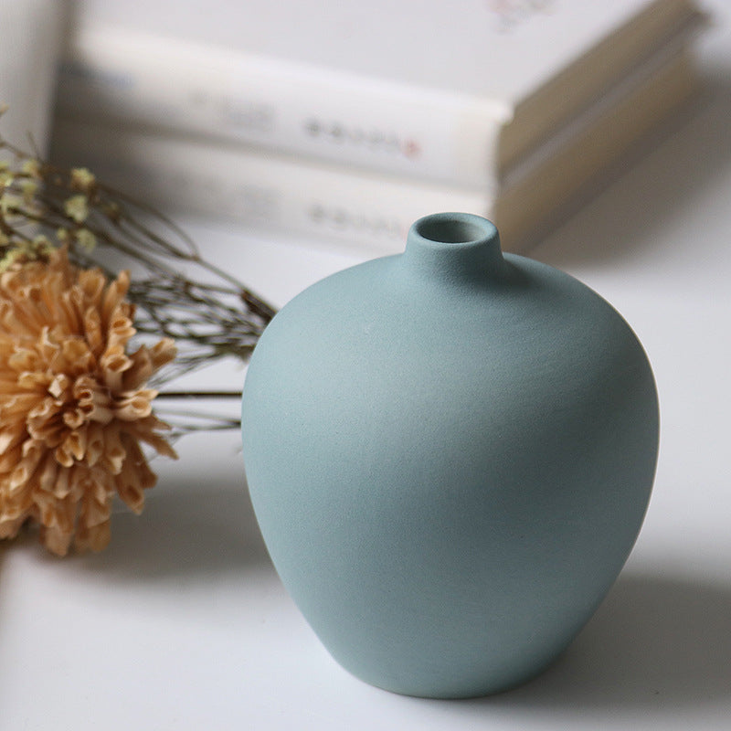 Modern Minimalist Ceramic Vase Set (4-Piece)
