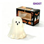 Unisex Halloween TPR Squishy Toy Set - Spooky Ghost/Demon, Bat & Pumpkin Designs, Slow-Rise Stress Relief Fidget Toys, Funny Party Favors & Trick-Or-Treat Bag Fillers
