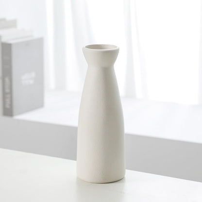 Modern Minimalist Ceramic Vase Set (3-Piece)