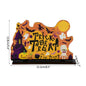 Halloween Wooden Pendant Ornaments — Pumpkin, Ghost & Trick-or-Treat Door & Party Decor