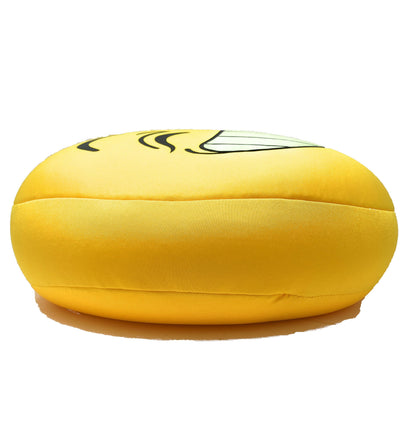 Squishy Emoji Microbead Throw Pillow