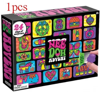 24-Day Christmas Surprise Advent Calendar — Tactile Gift Boxes for Kids & Adults