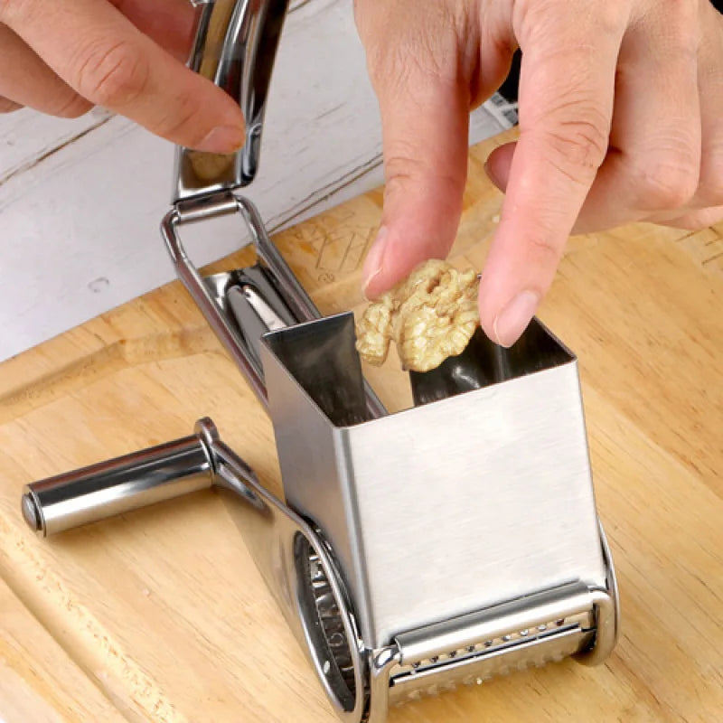 1/4pcs Drums Blades Rotary Cheese Grater Cheese Cutter Slicer Stainless Steel Cheese Shredder Butter Nut Cutter Kitchen Gadgets