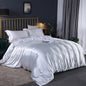 Silky Soft Duvet Cover Set with Zipper & Corner Ties