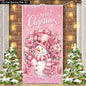 Christmas Door Cover Banner — Santa, Snowman & Holiday Designs