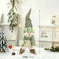 Christmas Snowman & Reindeer Scene Figurines — Holiday Shelf & Tabletop Decor