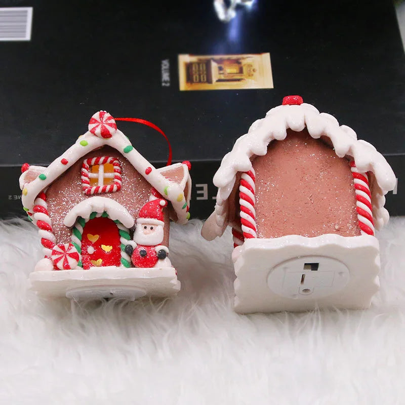 Christmas LED Musical Hanging Ornament — Snowman, Gingerbread & Santa Designs