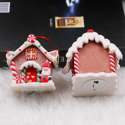 Christmas LED Musical Hanging Ornament — Snowman, Gingerbread & Santa Designs
