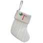 Personalized Letter Christmas Stocking — Alphabet Initial Holiday Gift Bag & Tree Decor