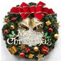 Handmade Christmas Wreath — Lush Simulation Greenery Door & Window Decoration