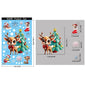 Christmas Window Stickers – Gingerbread Man, Santa, Snowman & Snowflake Decals