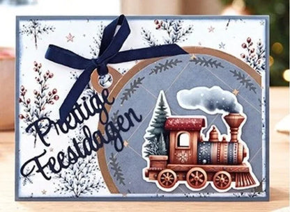 Christmas Tree Cutting Dies – Metal Stencil for Scrapbooking, Card Making & DIY Crafts