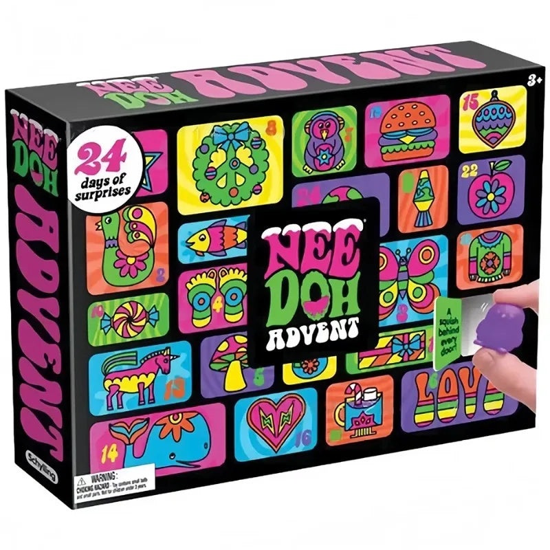 24-Day Christmas Surprise Advent Calendar — Tactile Gift Boxes for Kids & Adults