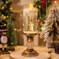 Christmas Crystal Snow LED Candle Light — Musical Drifting Snow Holiday Decor