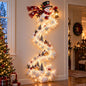 Christmas LED Glowing Wall Hanging Ornament – Lighted Holiday Scene Décor