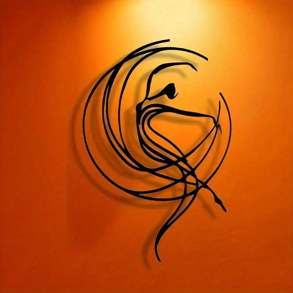 Ballet Abstract Metal Wall Sculpture — Waterproof & Rustproof Modern Art