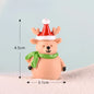 Christmas Miniature Figurines – Whimsical Resin Holiday Characters