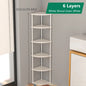 Corner Wall Storage Rack — Shelves for Living Room, Kitchen & Bedroom