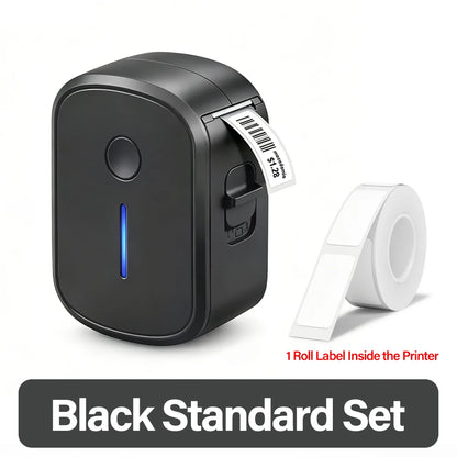 Portable Mini Bluetooth Label Printer — Inkless Self-Adhesive Thermal Sticker Maker