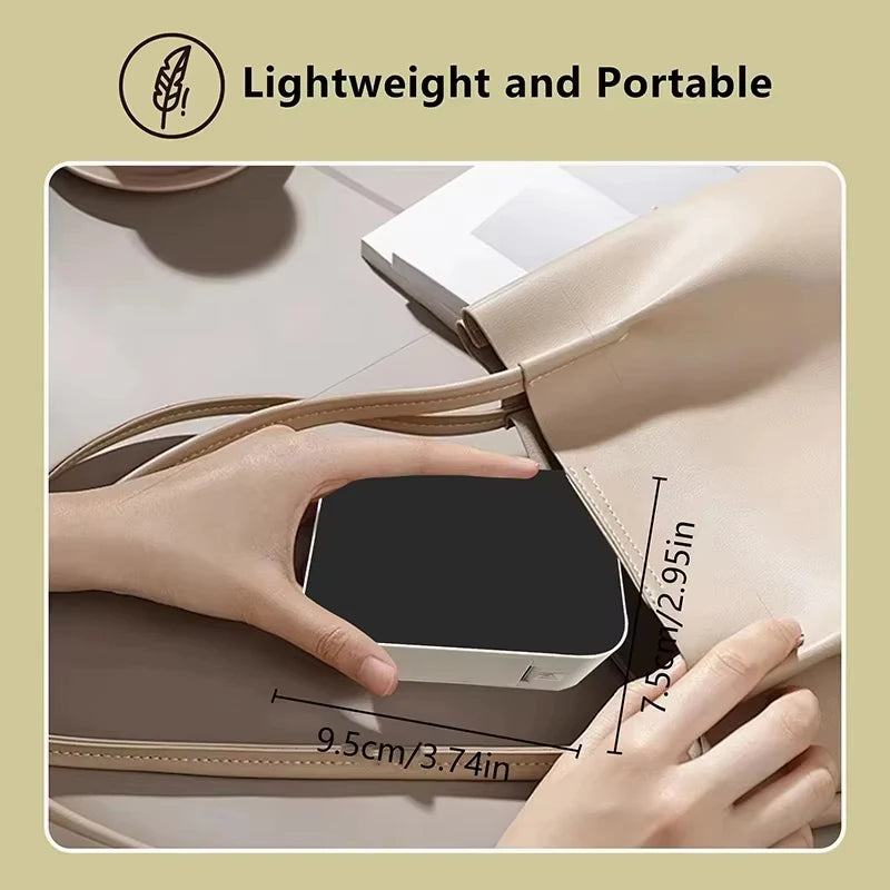Marklife P15 Mini Bluetooth Label Printer — Portable Thermal Sticker Maker, No Ink Needed