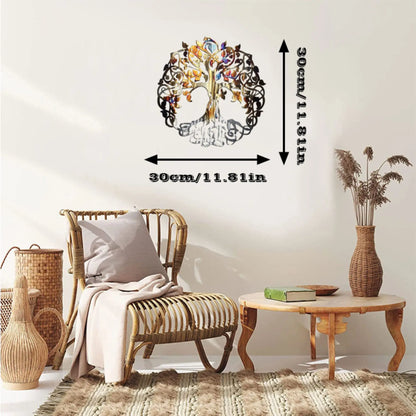Metal Tree of Life Wall Art — Indoor & Outdoor Garden Decor