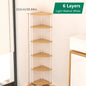 Corner Wall Storage Rack — Shelves for Living Room, Kitchen & Bedroom