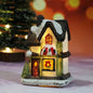 Christmas LED Village House – Glowing Resin Cottage
