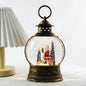 Christmas Crystal Music Box — Retro Holiday Melody Tabletop Decoration