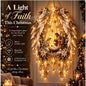 Christmas LED Glowing Wall Hanging Ornament – Lighted Holiday Scene Décor