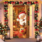 Christmas Door Cover Banner — Santa, Snowman & Holiday Designs