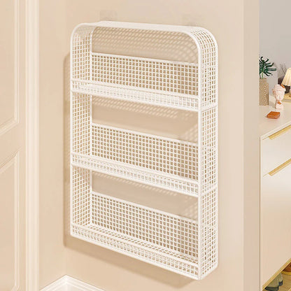 2-Tier Wall-Mounted Door & Wall Storage Rack