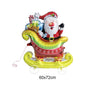 Christmas Standing Foil Balloons – Snowman, Reindeer, Santa & More