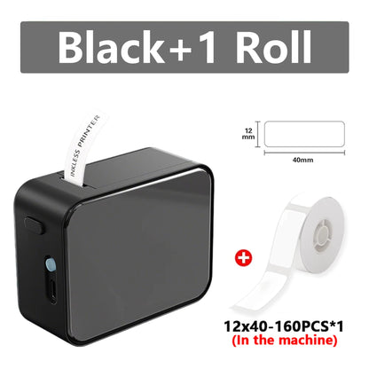 Marklife P15 Mini Bluetooth Label Printer — Portable Thermal Sticker Maker, No Ink Needed