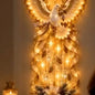 Christmas LED Glowing Wall Hanging Ornament – Lighted Holiday Scene Décor