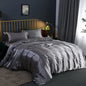 Silky Soft Duvet Cover Set with Zipper & Corner Ties