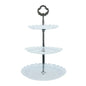 3 Tier Cake Tray Afternoon Tea Wedding Plates Party Tableware European Simply Style Creative Petal Fruit Tray Display Shelf