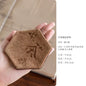 Vintage Embroidery Tea Coasters — Insulated Cup Holders for Tea Accessories