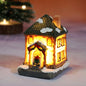 Christmas LED Village House – Glowing Resin Cottage